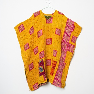 Beautiful Handmade Vintage Cotton Kantha Patchwork Cotton Kantha <b>Kaftan</b> For Women Winter Wear - Product Image 1