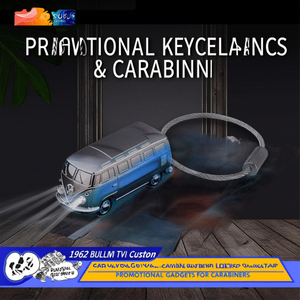 Portachiavi Personalizzato Bulli T1 1962 con Luce, Gadget Promozionale per Moschettoni - Product Image 3
