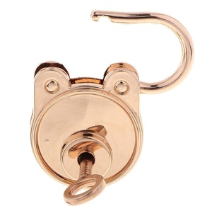 Vente chaude meilleure qualité serrures antiques cadenas en fer et clés serrure de Style Vintage avec 2 clés serrures de condition de travail pour la sécurité - Product Image 5