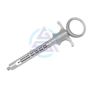 Seringue auto-aspirante dentaire orthodontique | Seringue d'aspiration dentaire professionnelle universelle endodontique réutilisable en laiton - Product Image 1