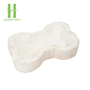 Tazón de masa de madera de alta calidad de diseño único para decoración del hogar vintage y para regalos de decoraciones navideñas OEM hecho en Vietnam - Product Image 2