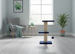 High-quality scratching post Blue Balcony <b>for</b> <b>cats</b> and kittens of all breeds and sizes. - Product Image 2