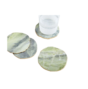 Premium Quality Creative Marble <b>Mats</b> Flower Printed Design Low Price Most Demanding Coasters for Dinning Tabletop Accessories - Product Image 4