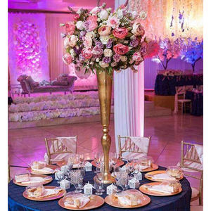 <b>Vintage</b> Gold Metal Flower <b>Vase</b> Heavy Duty of Aluminium Hand Carved Flower <b>Vase</b> for Indoor & Outdoor Decoration - Product Image 6