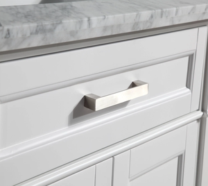 Mueble de Baño Moderno de Lujo de 30 Pulgadas, de Madera Contrachapada Sólida, con Espejo, Gabinete, Lavabo Individual, Cajones con Cierre Suave y Tiradores - Product Image 3