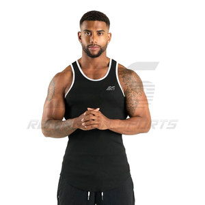 Wholesale Fashion <b>Men</b> Tank Top Custom Logo <b>Men</b> <b>Singlet</b> Bodybuilding Tank Tops Fitness Plain Gym <b>Singlet</b> Tank Top <b>For</b> <b>Men</b> - Product Image 1