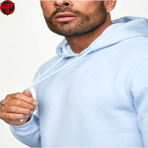 Impresión de peso pesado bordado Logo gimnasio pulóver Sudadera con capucha conjunto Jogging Sweatsuit hombres personalizado 100% algodón Puff estampado Sudadera con capucha - Product Image 3