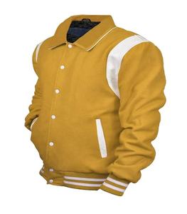 Veste universitaire tout en laine personnalisée pour adultes et jeunes, haute qualité, meilleur nouveau Letterman pour l'hiver, col montant - Product Image 3
