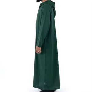 พรีเมี่ยม emirati thobe สีขาวหรูหรา kandura ชุดอาหรับแบบดั้งเดิม jubba ทันสมัย jubba thobe Islam Dasha - Product Image 6