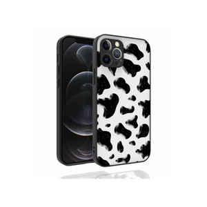 Funda de Silicona Líquida con Patrón Brillante de Lujo de la Serie JoieCreatif Nora para iPhone 12 Pro, Cubierta Trasera con Protección para la Cámara - Product Image 1
