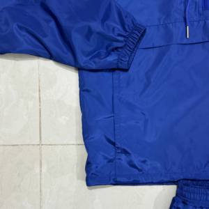 Unisex Casual High Quality 100% Cotton Windbreaker Sweat Suit Elastic Hoodie Jogger Pants Cargo Pants <b>Tracksuits</b> 2 Piece Set for - Product Image 2