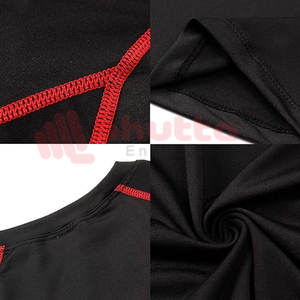 Respirant et grande taille chemise de Compression manches longues hommes chemise de Compression Pnew arrivée Gym Fitness Compression t-shirts F - Product Image 6