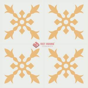 Carreaux en ciment 200x200mm Carreaux en grès émaillé faits à la main pour des designs muraux accrocheurs - Product Image 3