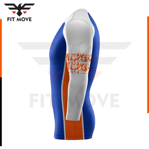 DIVE & SAIL Men Fast Dry <b>One</b> Piece Rashguard Long Sleeve Back Zip Surf Swim <b>Wet</b> Suit Anti UV Diving Surfing Swimming Rash Guard - Product Image 3