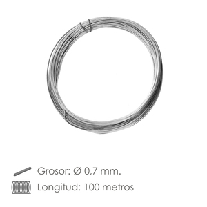 Galvanized Wire 0.70 mm / 2 (100 meter roll) - Product Image 2