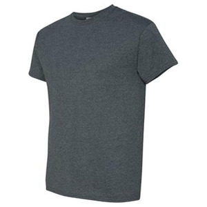เสื้อยืดคอกลมแขนสั้นผู้ชาย ผ้าฝ้าย 100% สีพื้น ทรงปกติ ผ้าเจอร์ซีย์ถัก ดีไซน์เรียบง่าย - Product Image 3