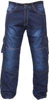 Jeans en denim pour hommes grande taille, respirants, coupe-vent, de haute qualité, personnalisables, avec protections pour la moto