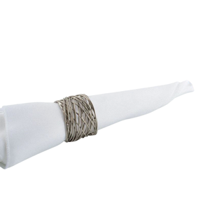 Rond de serviette doré de conception simple pour le porte-serviettes de table de restaurant porte-mouchoirs décoratif en gros au prix le plus bas - Product Image 6