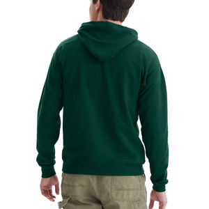 Sudadera con capucha recortada desgastada negra de alta calidad para hombre, jersey de diseño bordado, Sudadera con capucha de peso pesado para invierno - Product Image 5