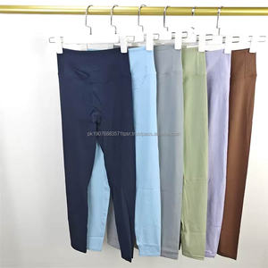 Quick-Dry Tight-Fitting Yoga Pants with <b>Tummy</b> <b>Control</b> and Shaping, High-Waisted for Women's Fitness and Running - Product Image 1