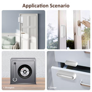 Sensor Inteligente WiFi Tuya para Puerta y Ventana, <span class=keywords><strong>Alarma</strong></span> <span class=keywords><strong>Sonora</strong></span> de 90dB con Detección de Batería Baja, Antirrobo para el Hogar PST-MC400S - Product Image 3