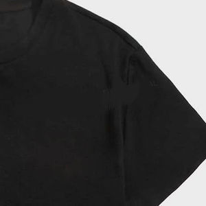 Streetwear écologique et respirant de haute qualité en coton T-shirt deux pièces solide personnalisé imprimé bouffant 3D pour hommes - Product Image 5