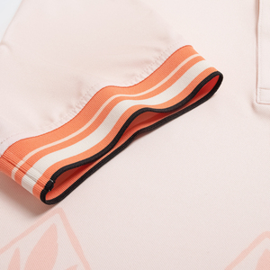 Aristino Golf para hombre para 67% poliéster 27% poliéster de sección transversal 6% Spandex no tejido impreso paño manga corta inteligente - Product Image 3