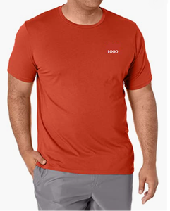 Venta al por mayor de alta calidad de encargo de alta calidad Camiseta 100% algodón en blanco de secado rápido camiseta de los hombres de gran tamaño de manga corta Camiseta de gimnasio - Product Image 5