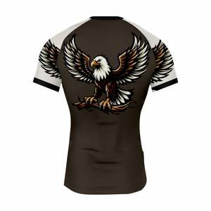 Rashguard BJJ de qualité supérieure personnalisé en gros pour hommes, anti-UV, respirant, écologique, à séchage rapide, rashguard MMA - Product Image 2