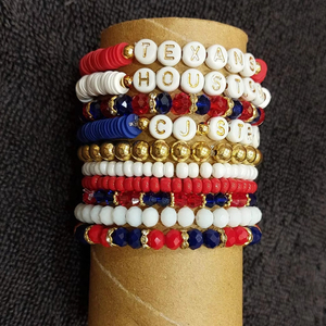 High Demand Multicoloured <b>Beaded</b> <b>Bracelets</b> with Stylish Designer Patterns Excellent Quality for Women - Product Image 1