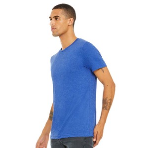 T-shirts personnalisés en jersey unisexe bleu sarcelle vente en gros - Product Image 5