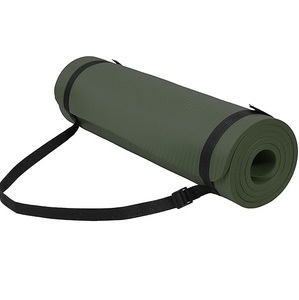 Esterilla de Yoga respetuosa con el medio ambiente OEM de calidad de alta densidad PU grueso logotipo personalizado goma Natural antideslizante Pu esterillas de Yoga de entrenamiento sostenibles - Product Image 1