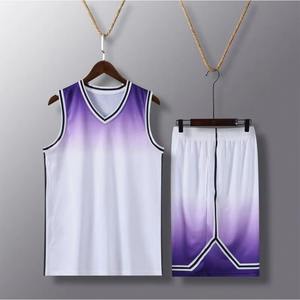 Uniformes d'équipe personnalisés à séchage rapide, vente en gros, nouveaux logos imprimés, uniformes de basket-ball tendance, fabricant de maillots de basket-ball - Product Image 1