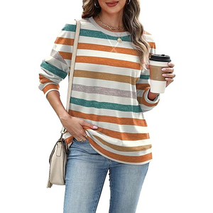 Pull décontracté surdimensionné en tricot doux, style streetwear décontracté, coupe moderne, confortable pour tous les jours, sweat-shirt pour femmes - Product Image 3