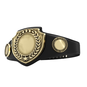 Wholesale High Quality Custom Made Championship Belt With Gold Plated Metal Plate and <b>Adjustable</b> <b>Strap</b> - Product Image 6