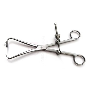 Pinces chirurgicales de maintien osseux à cliquet en gros, JI-S-1539, style doigt, verrouillage à vis, acier inoxydable |   Médical orthopédique - Product Image 2