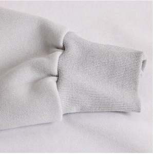 Sudadera con Capucha Extra Grande de Felpa de Algodón Grueso de Alta Calidad para Hombre, Unisex, con Cierre Completo y Logotipo Personalizado - Product Image 5