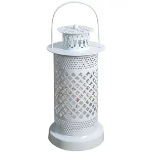 Hanging Lanterns Solar Powered With Handle Decorative Retro Metal Solar Lights Lanterns wholesale Manufacturer supplier