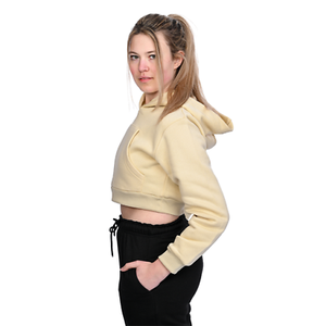 Sudadera Larga de Punto Grueso para Mujer, Color Liso, Invierno, Nueva, Holgada, Cuello Redondo, Diseño Frontal, Informal, a la Moda - Product Image 2