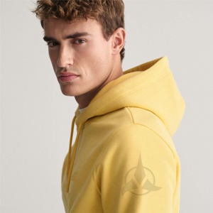 100% coton biologique sweats à capuche pour hommes surdimensionné polaire teint uni pour l'hiver matériau écologique taux de gros - Product Image 3