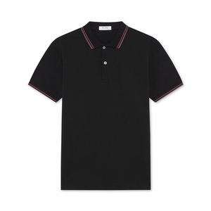 เสื้อโปโลป้องกันการเบ็คเทอเรียแบบพรีเมี่ยมแขนสั้น100% ผ้าฝ้ายเปล่าผ้าไม่พันสำลีคุณภาพสูง210 GMS ตามสั่ง - Product Image 2