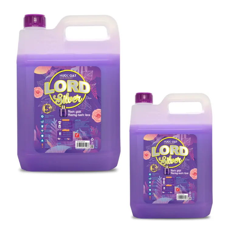 Lord Silver Laundry Detergent Detergent Liquid High Quality Washing Clothes Iso Certification Carton Box Made In China