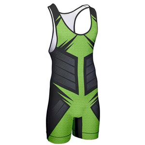 Combinaison de lutte personnalisée avec logo OEM pour adultes, impression sur le devant, vêtements de sport pour hommes, 2026 - Product Image 1