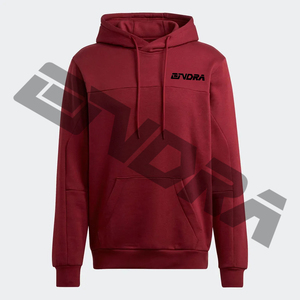 เสื้อฮู้ดดี้ผู้ชายทรงปกติ ผ้าฟลีซหนานุ่ม พรีเมียม ดีไซน์ใหม่ ซับในโพลีเอสเตอร์/ไนลอน ลายเรียบ ซิปหน้า สวมใส่สบายสำหรับฤดูหนาว - Product Image 1