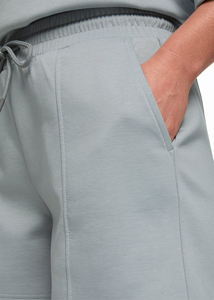 Por encargo 100% algodón de las mujeres de alta corto personalizado impreso Logo Color sólido relajado-Fit cómodo Hip Hop recortado señoras corto - Product Image 6