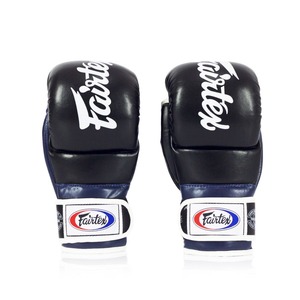 Gants d'entraînement d'arts martiaux Fairtex MMA en cuir jaune et noir, avec support de poignet et fermeture auto-agrippante, respirants, les plus vendus - Product Image 6