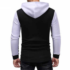 Sweat à capuche zippé d'hiver épais et confortable pour hommes pour les sports de plein air et le style par temps froid - Product Image 3