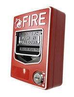 Point d'appel manuel adressable sans fil accessoire de système d'alarme incendie station de traction sans fil de bonne qualité