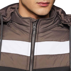 Chaleco con capucha para hombre de alta calidad superventas, ropa de invierno a medida, chaleco con capucha al por mayor - Product Image 3