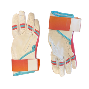 Guantes de Bateo de Béisbol de Neón Multicolores, Guantes de Béisbol y Sóftbol de Piel de Oveja de Alto Rendimiento, Guantes de Bateo Profesionales - Product Image 2